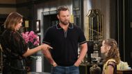 Days of our Lives' Gwen encounters Brady and Rachel at the DiMera mansion | Image: JPI